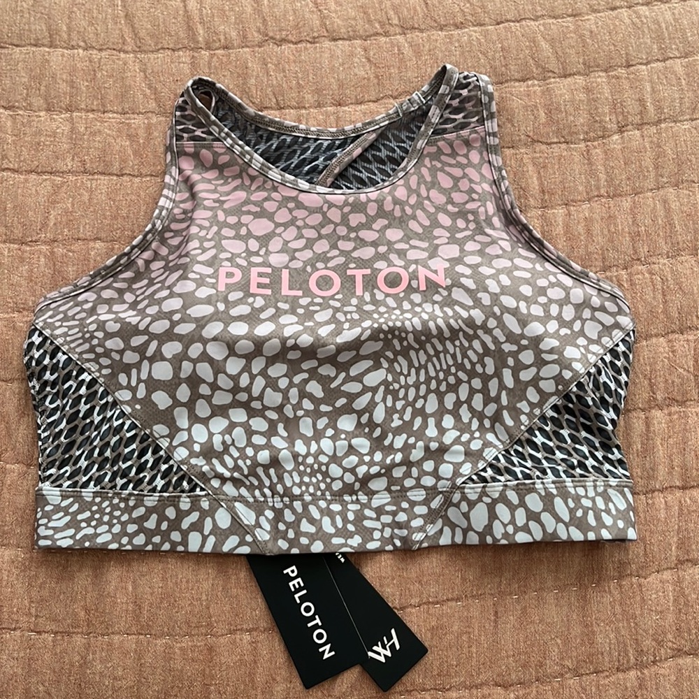 Peloton NWT Riverstone High Neck Bra. Size XL